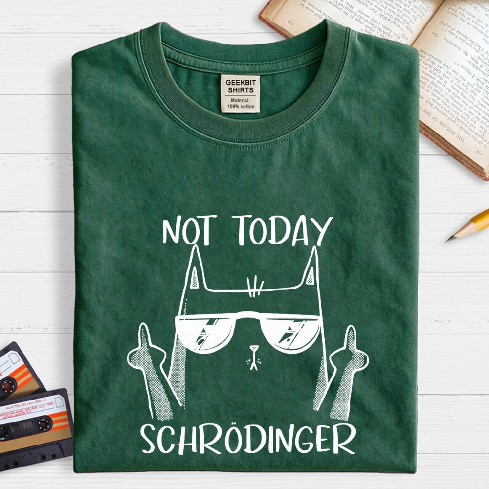Schrödinger Not Today  T-Shirt