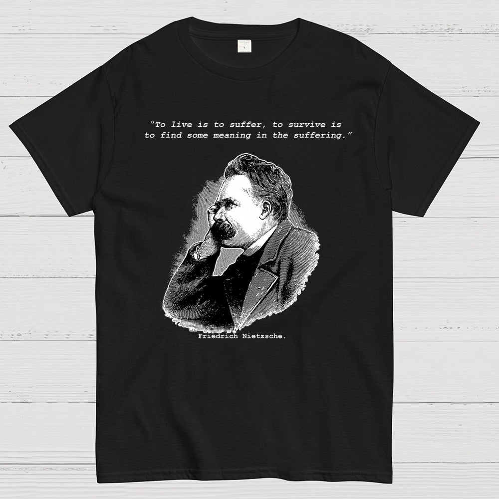 Nietzsche Overthinking Society  T-Shirt
