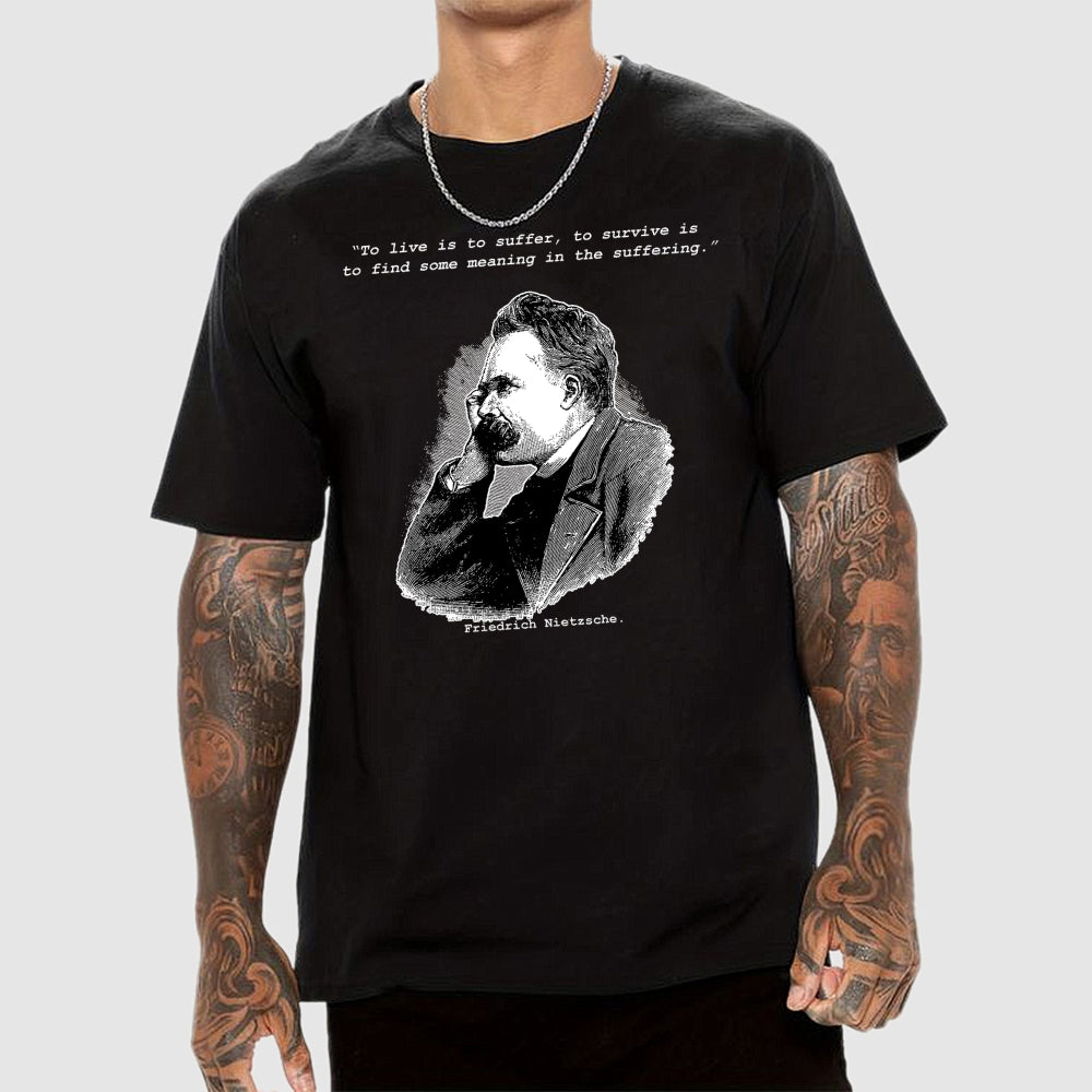 Nietzsche Overthinking Society  T-Shirt