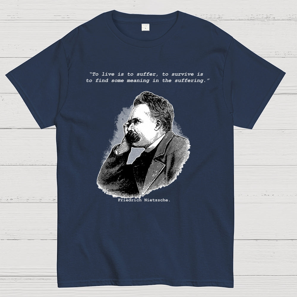 Nietzsche Overthinking Society  T-Shirt
