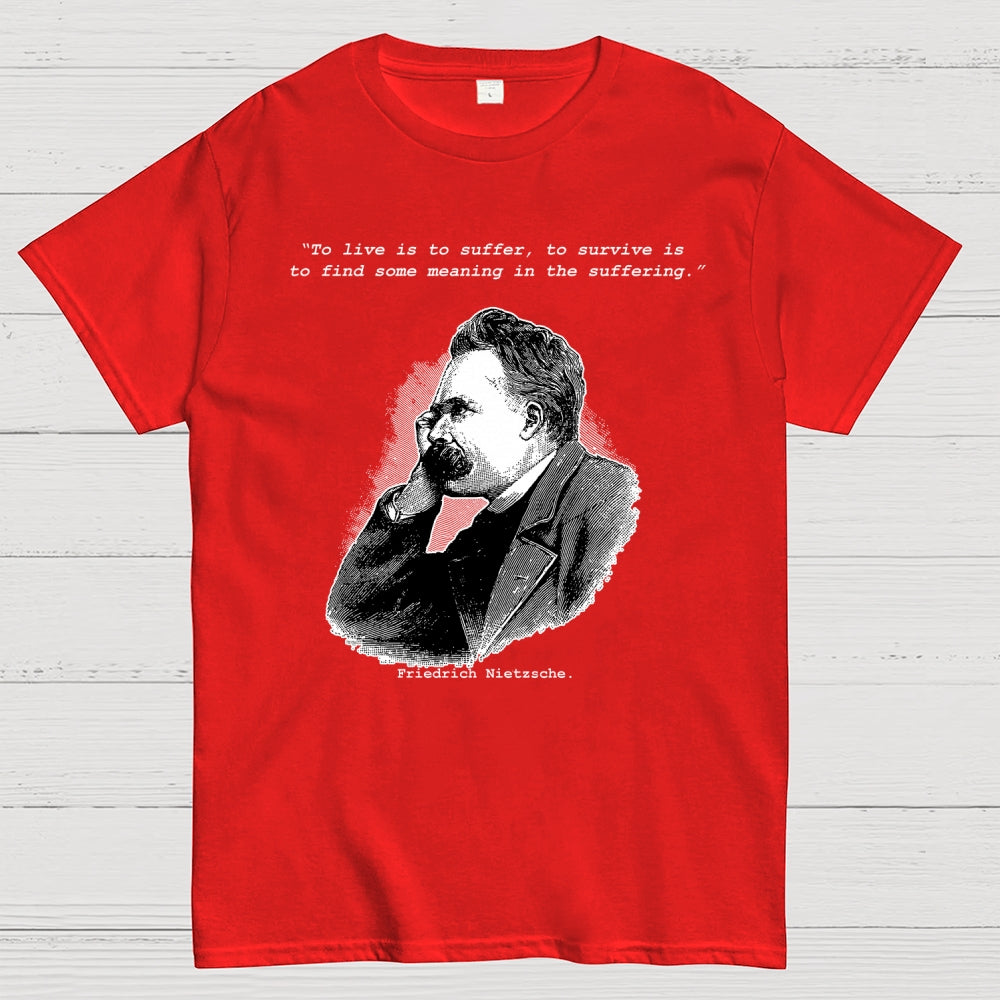Nietzsche Overthinking Society  T-Shirt
