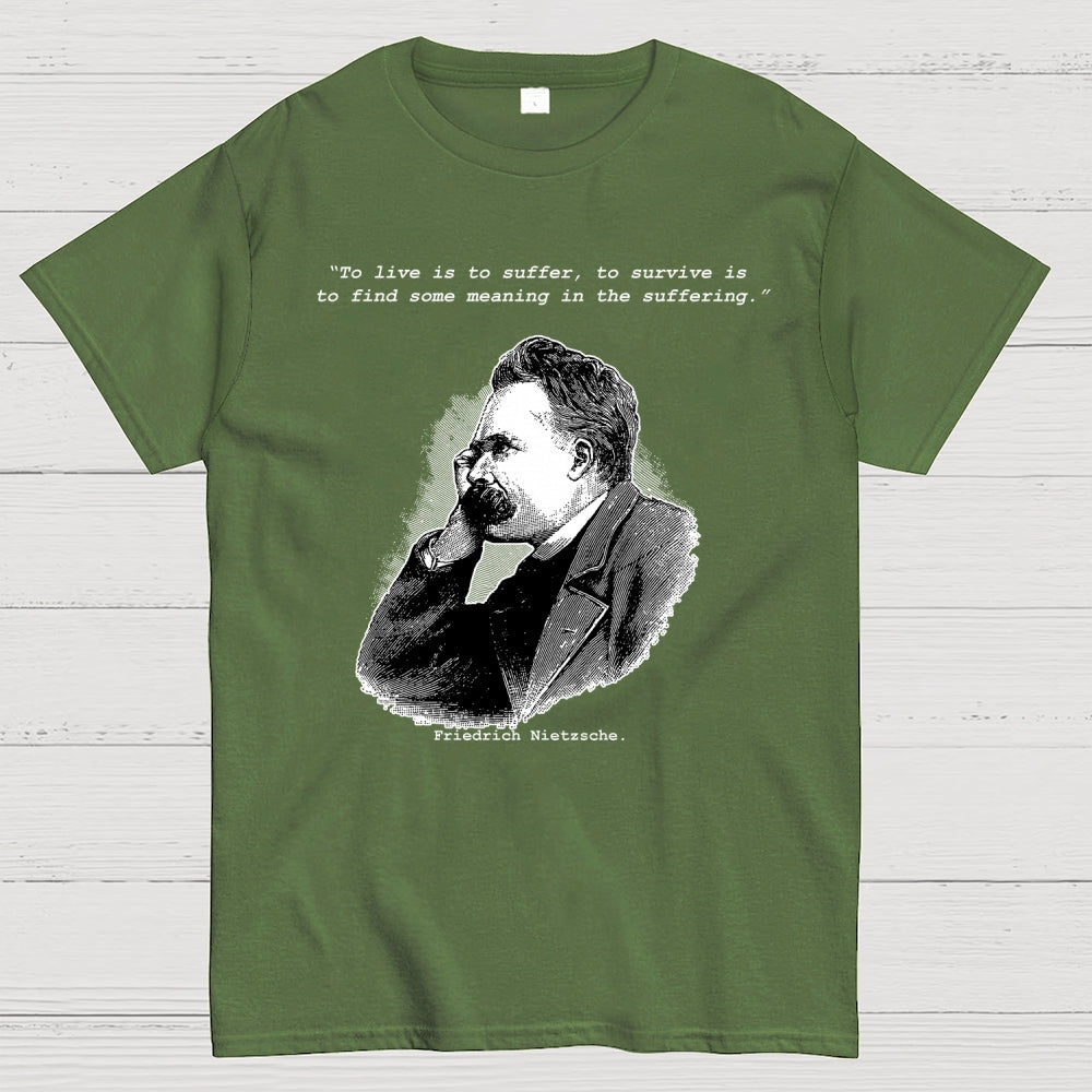 Nietzsche Overthinking Society  T-Shirt