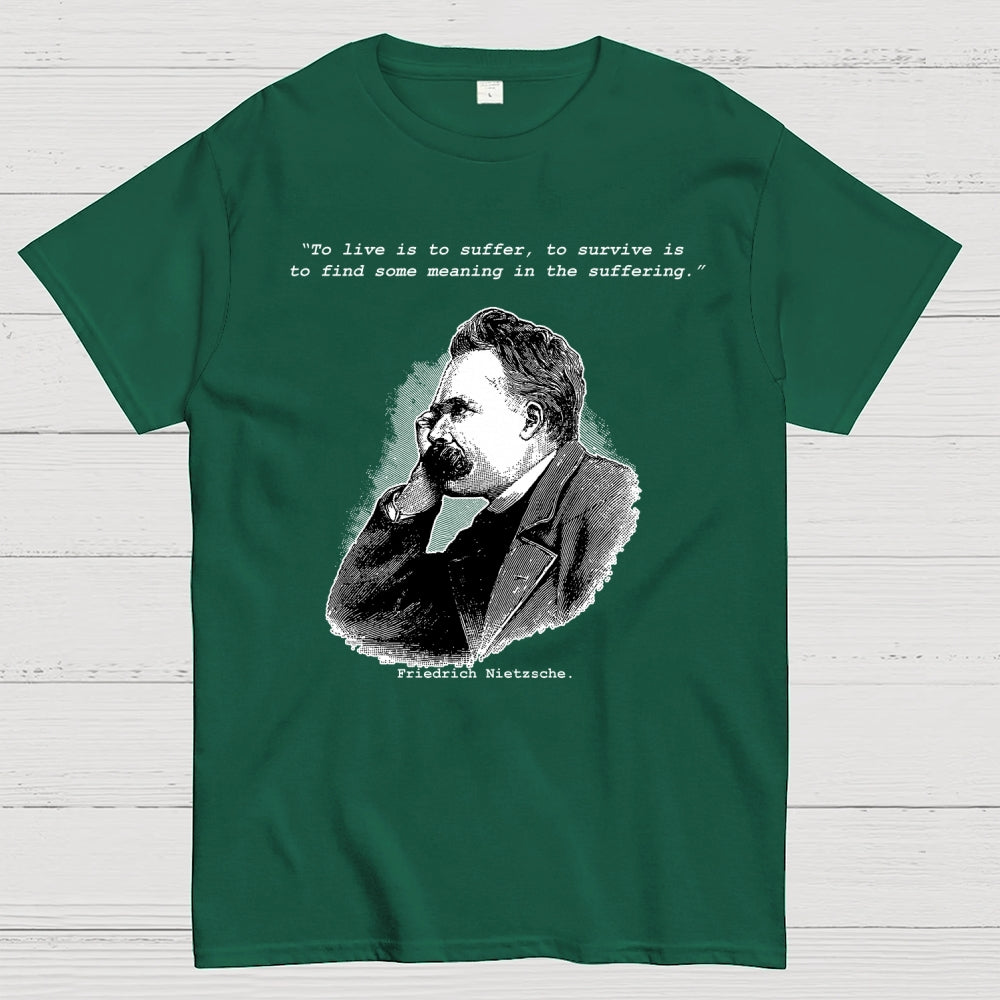 Nietzsche Overthinking Society  T-Shirt