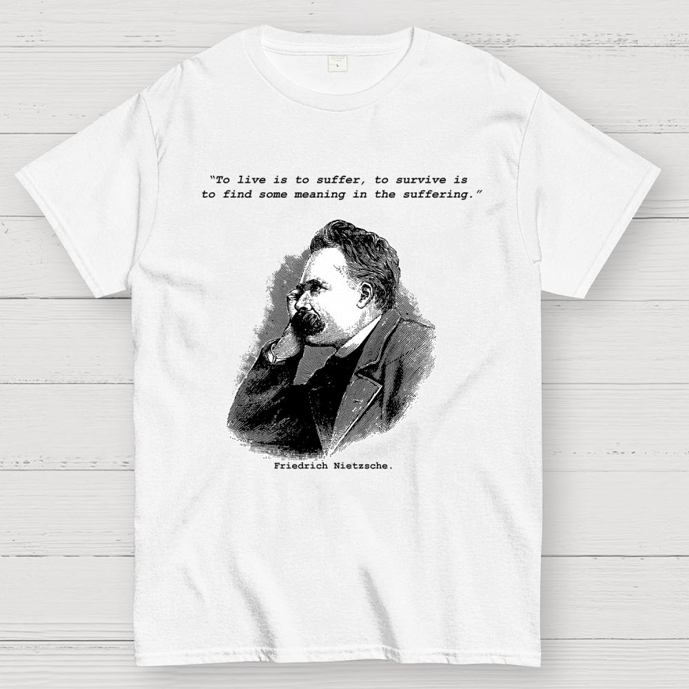 Nietzsche Overthinking Society  T-Shirt