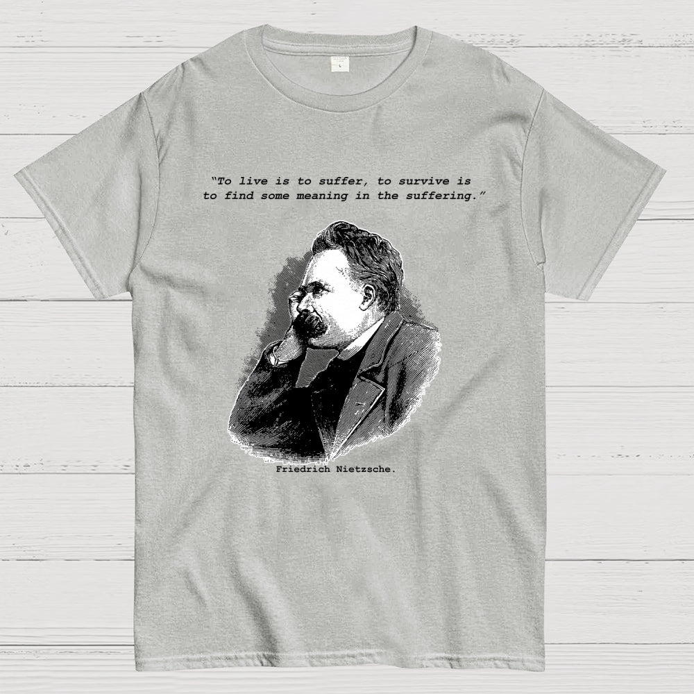 Nietzsche Overthinking Society  T-Shirt