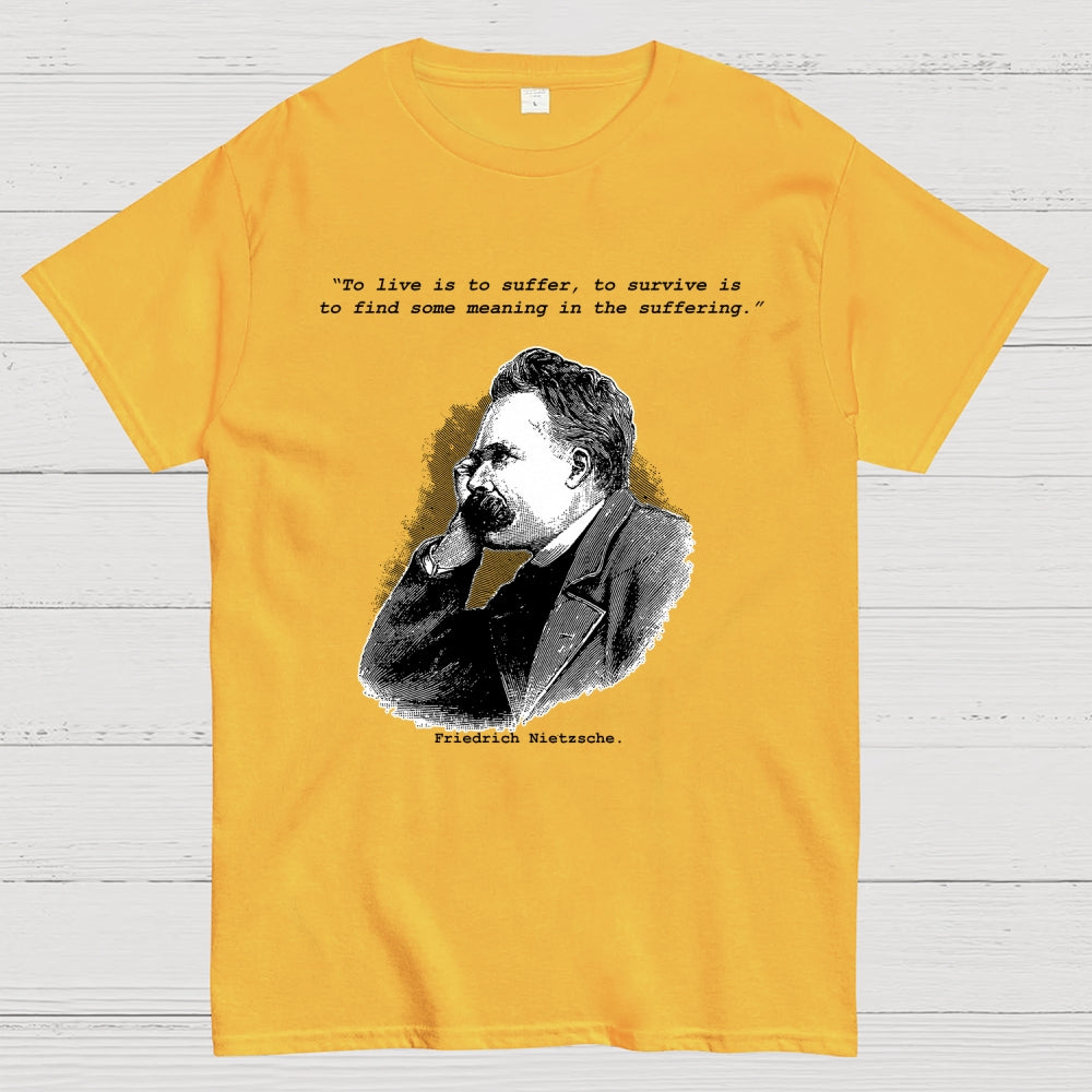 Nietzsche Overthinking Society  T-Shirt