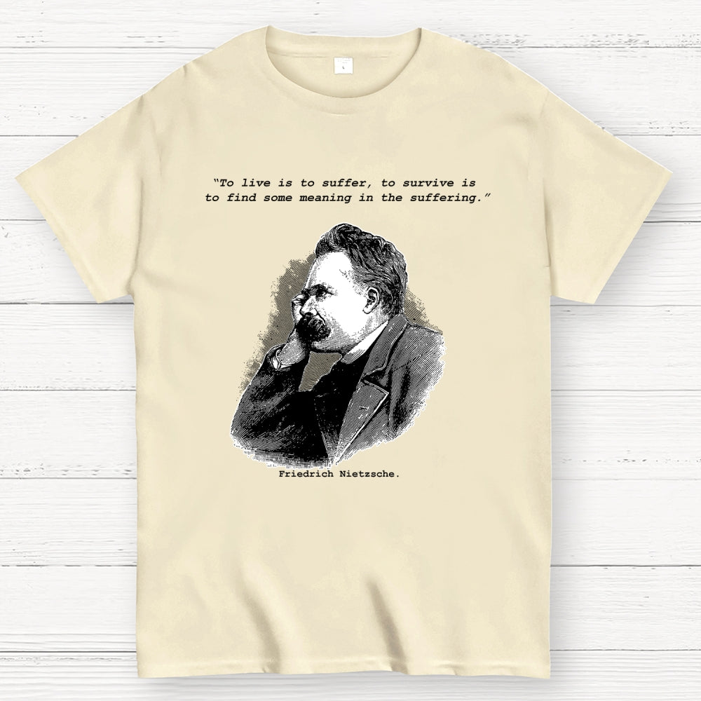 Nietzsche Overthinking Society  T-Shirt