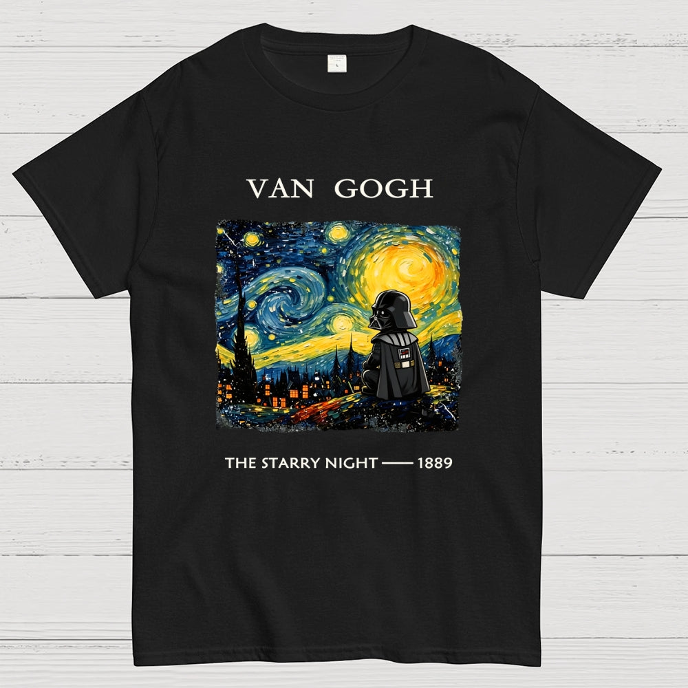 The Dark Side of Van Gogh's Starry Night  T-Shirt