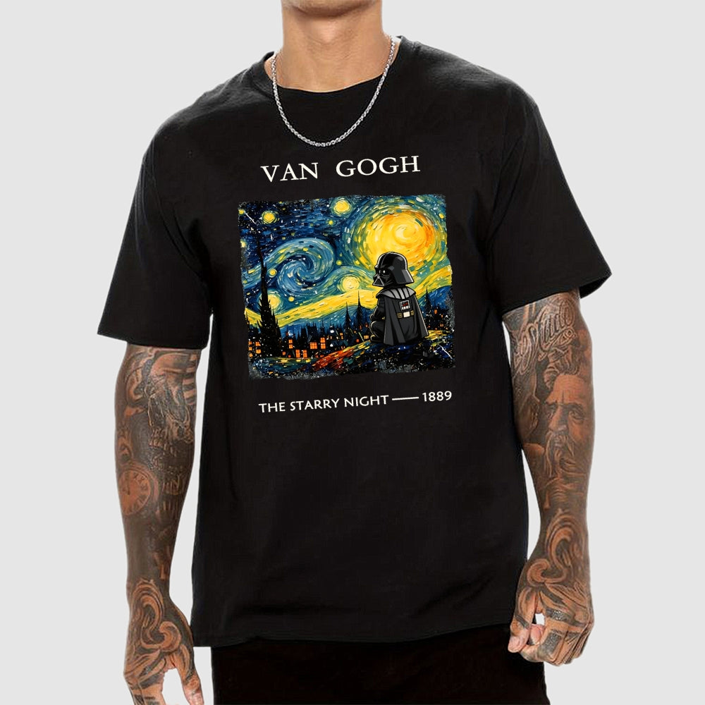 The Dark Side of Van Gogh's Starry Night  T-Shirt