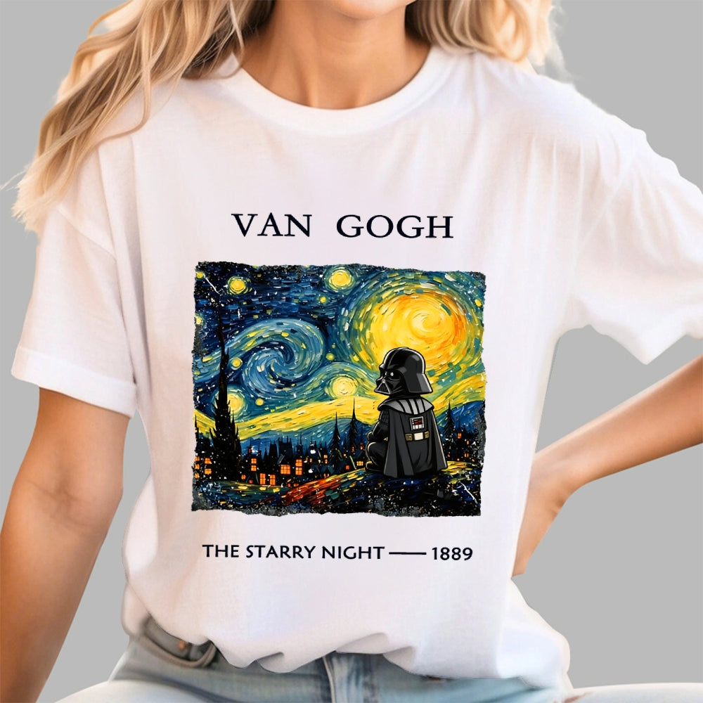 The Dark Side of Van Gogh's Starry Night  T-Shirt