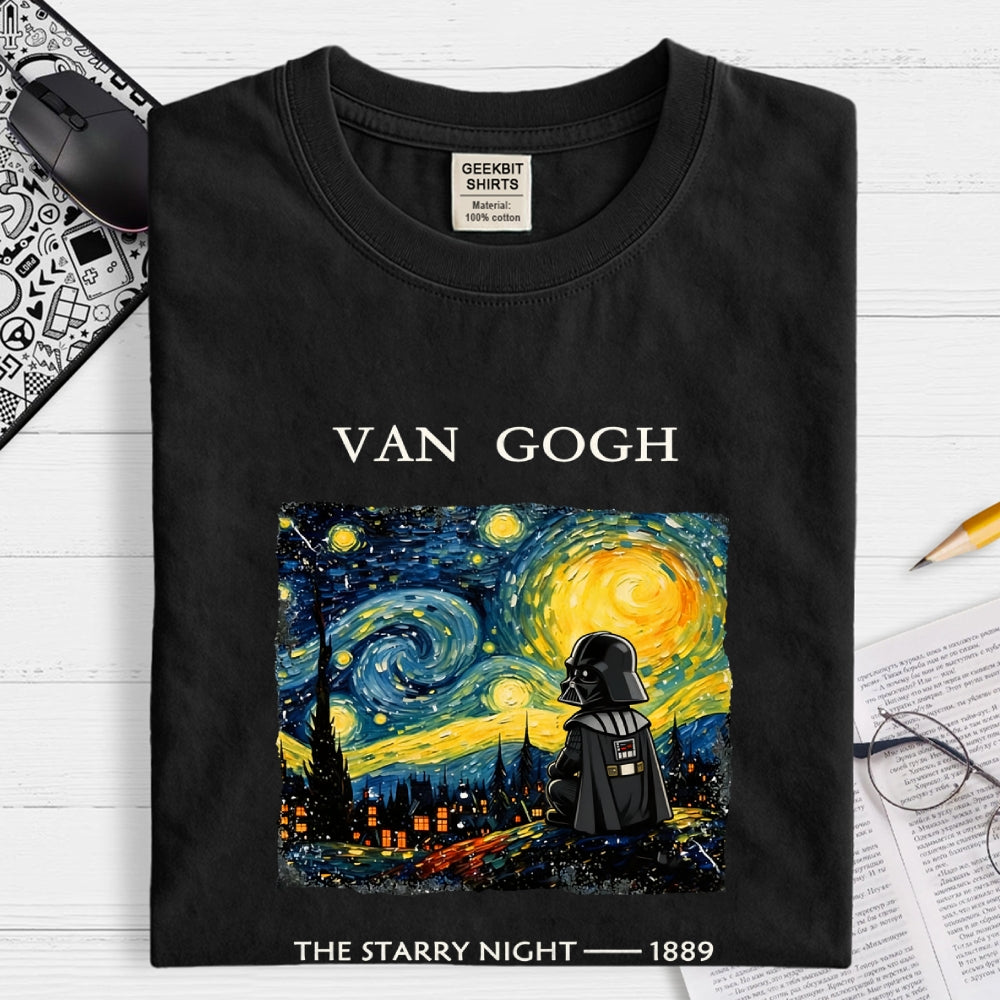 The Dark Side of Van Gogh's Starry Night  T-Shirt