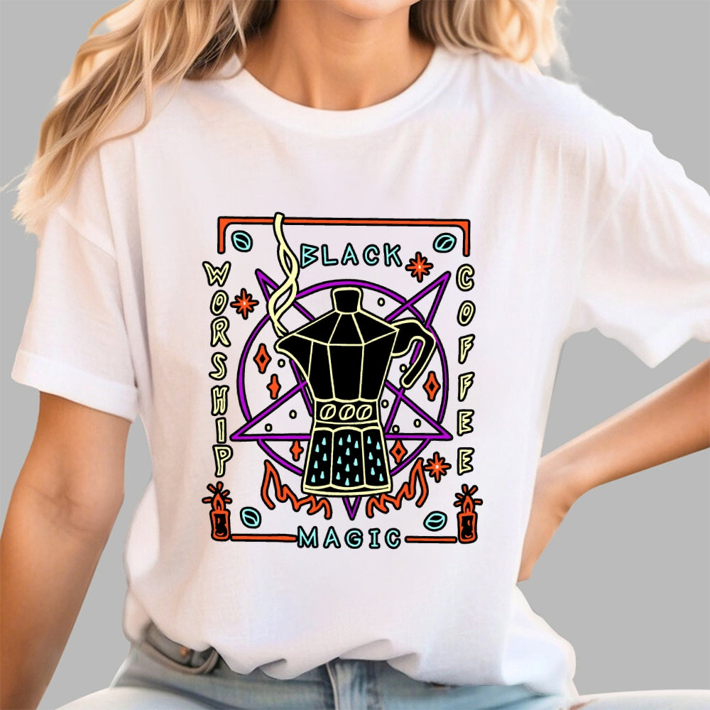 Black Magic Coffee  T-Shirt