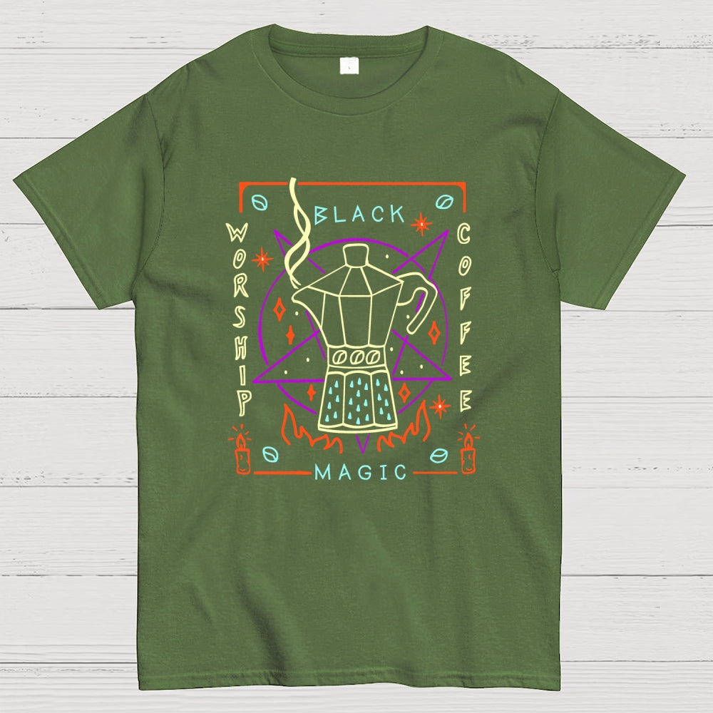 Black Magic Coffee  T-Shirt