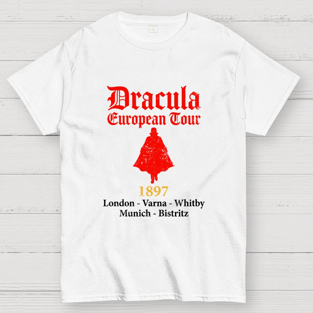Dracula European Tour 1897 Distressed Version  T-Shirt
