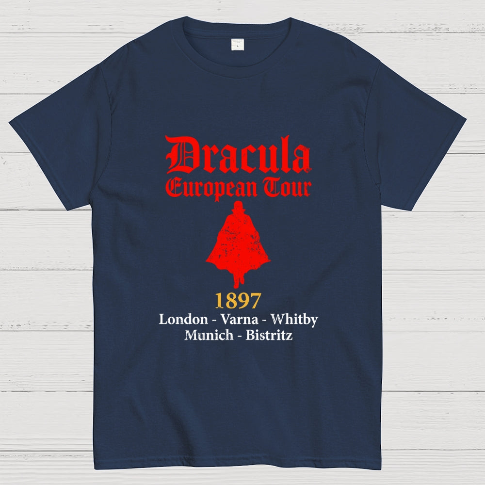 Dracula European Tour 1897 Distressed Version  T-Shirt