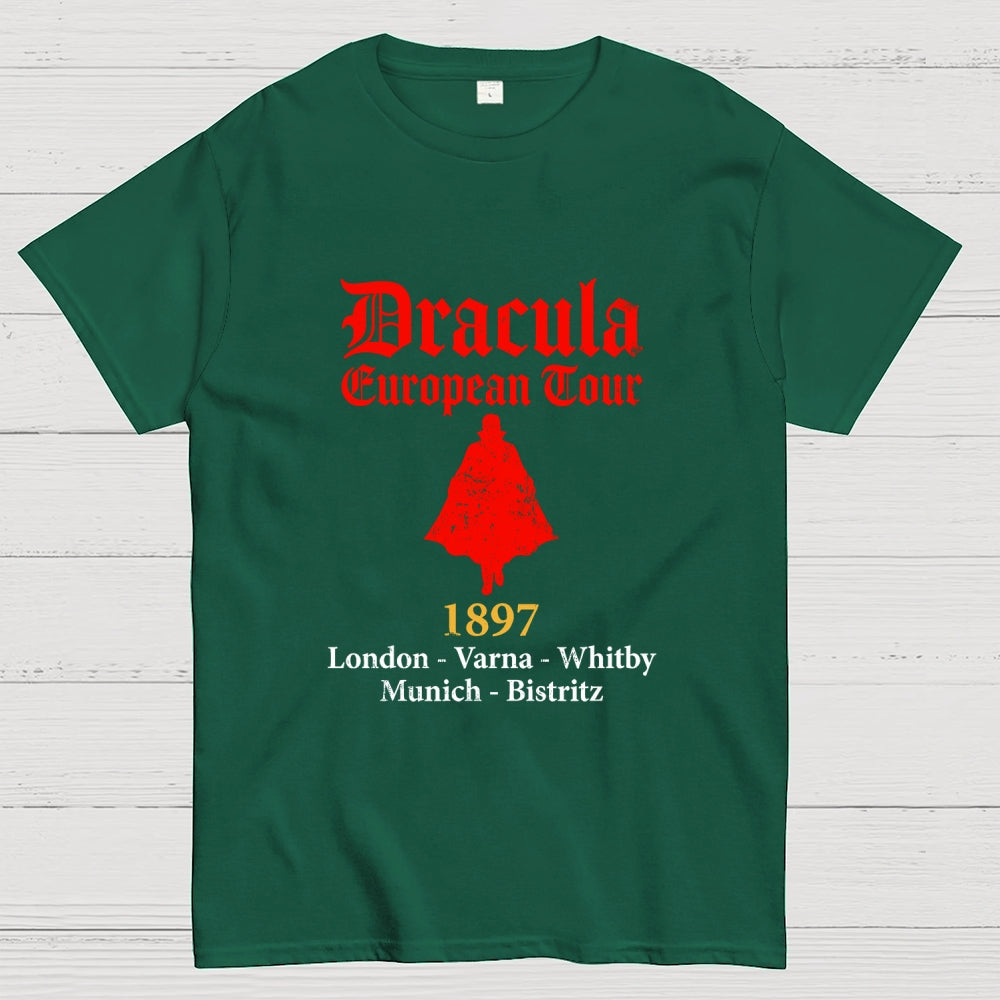 Dracula European Tour 1897 Distressed Version  T-Shirt