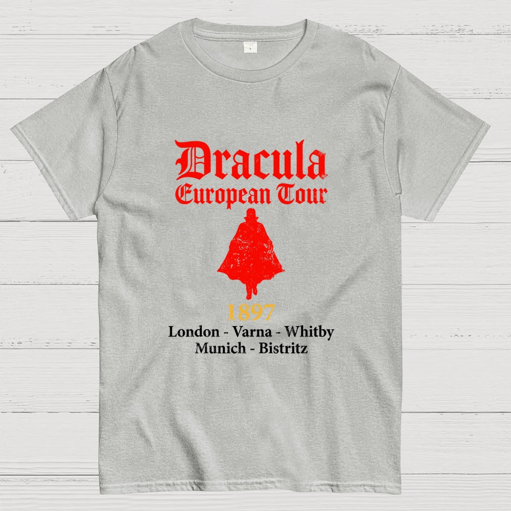 Dracula European Tour 1897 Distressed Version  T-Shirt