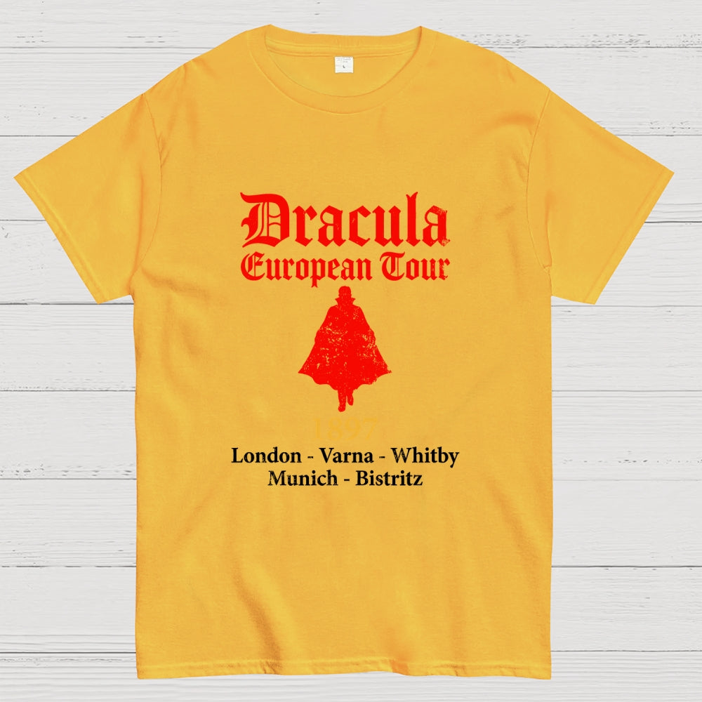 Dracula European Tour 1897 Distressed Version  T-Shirt