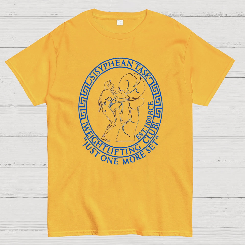 Sisyphean Task Weightlifting Club  T-Shirt