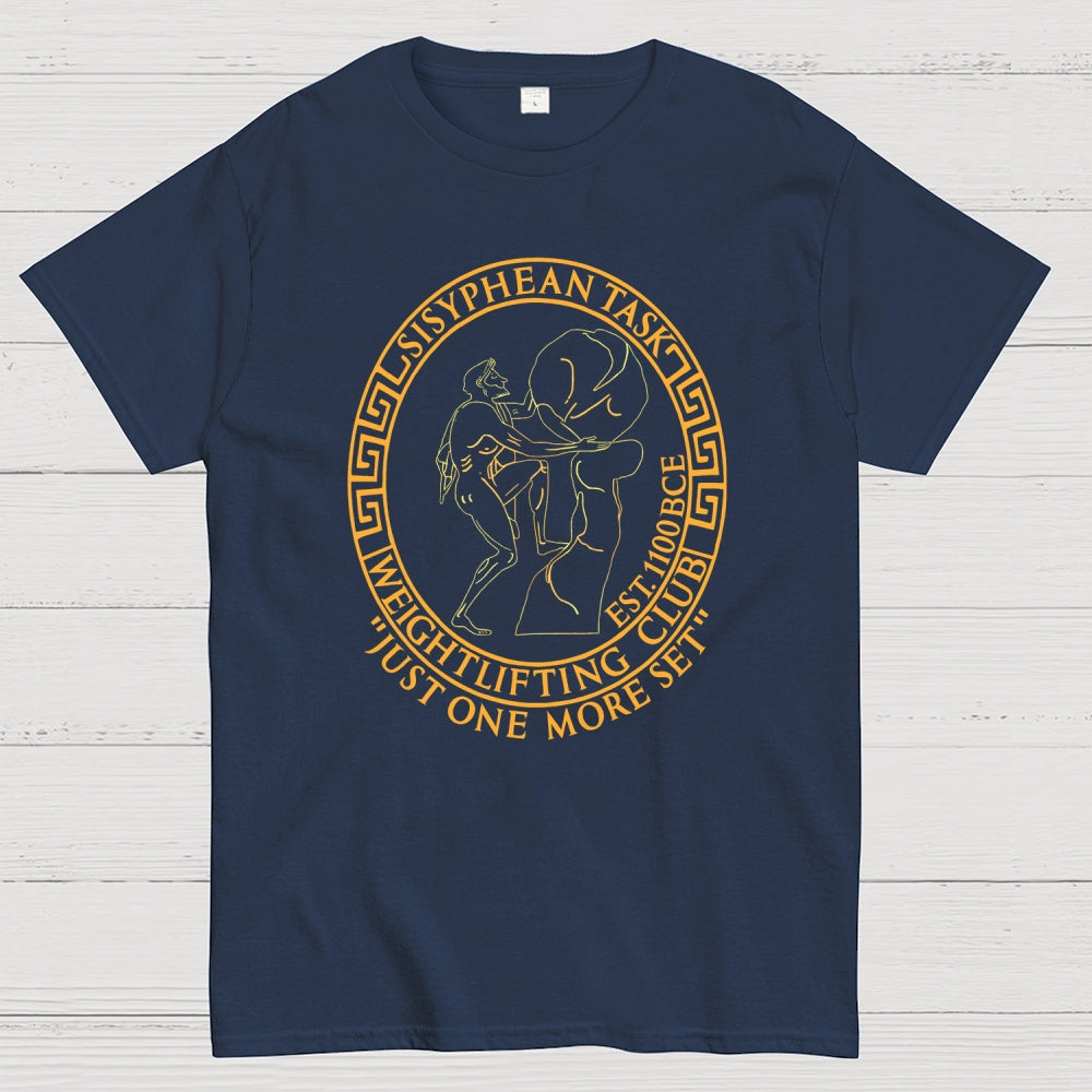 Sisyphean Task Weightlifting Club  T-Shirt