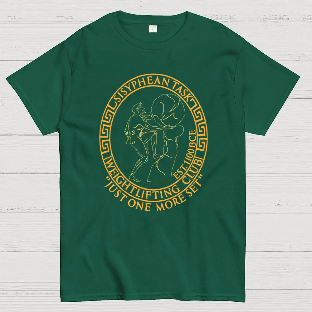 Sisyphean Task Weightlifting Club  T-Shirt