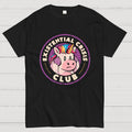 Existential Crisis Club - Funny Unicorn Sarcasm   T-Shirt