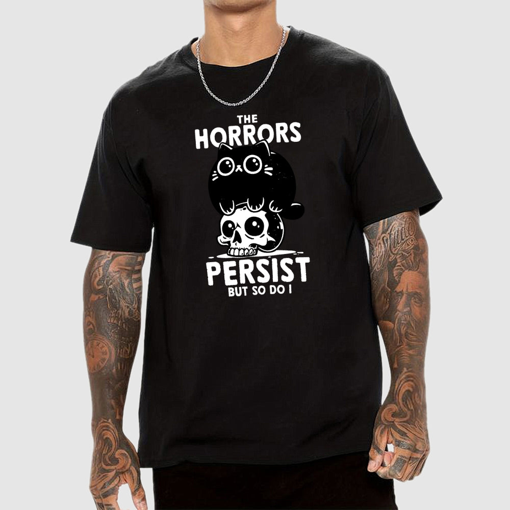 The Horror Survivor - Fat Cat  T-Shirt