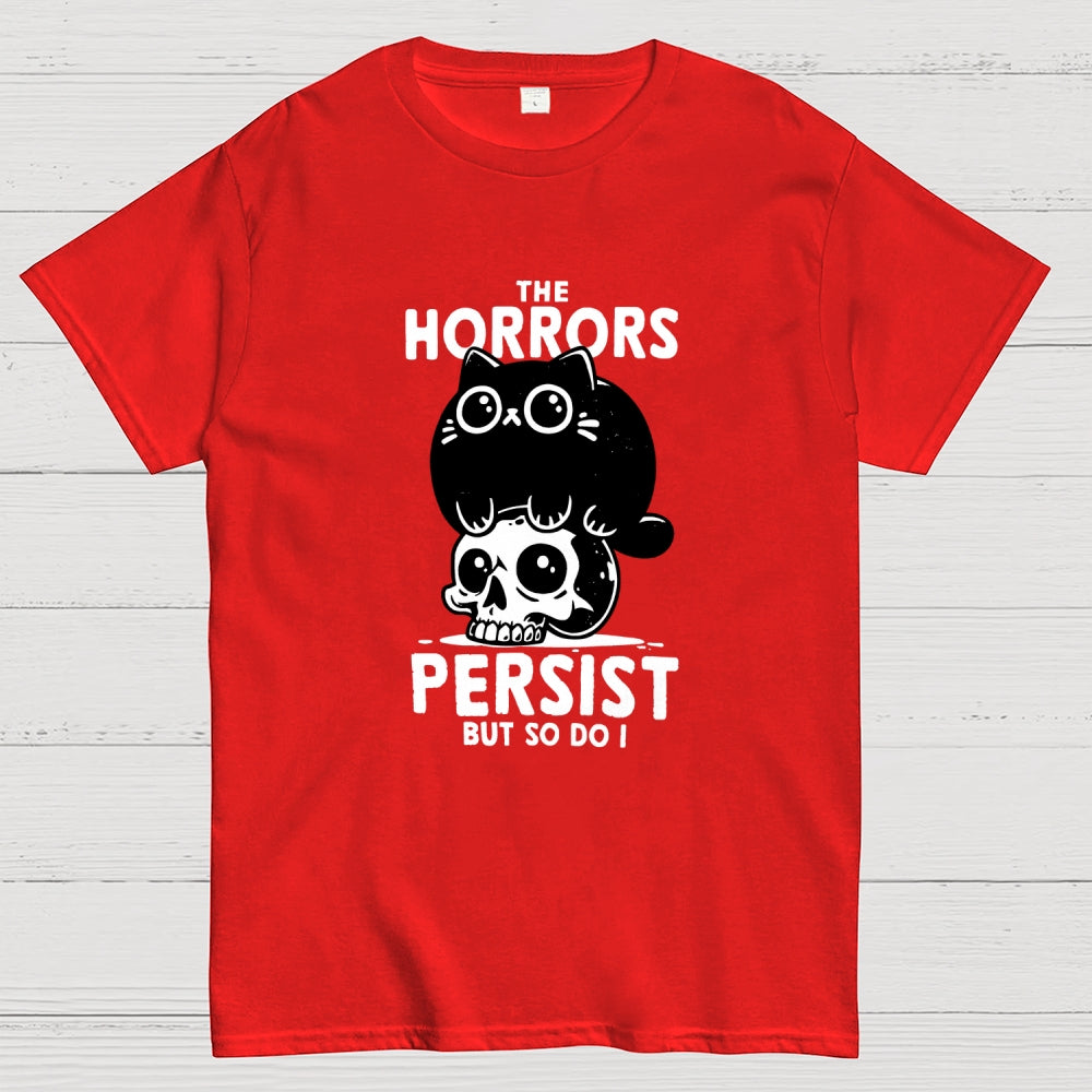 The Horror Survivor - Fat Cat  T-Shirt