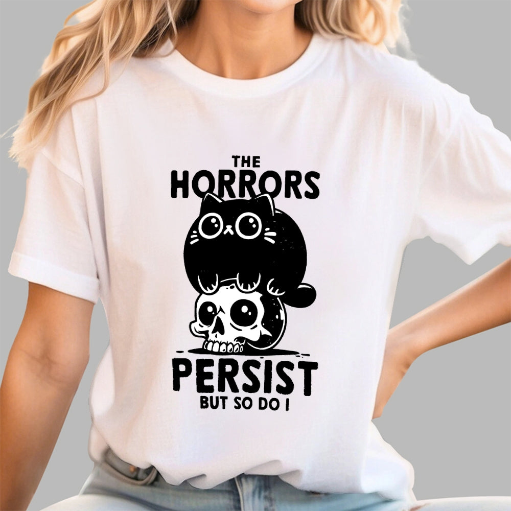 The Horror Survivor - Fat Cat  T-Shirt
