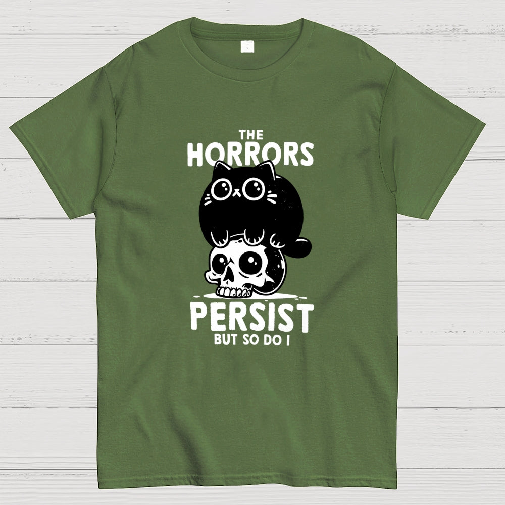 The Horror Survivor - Fat Cat  T-Shirt