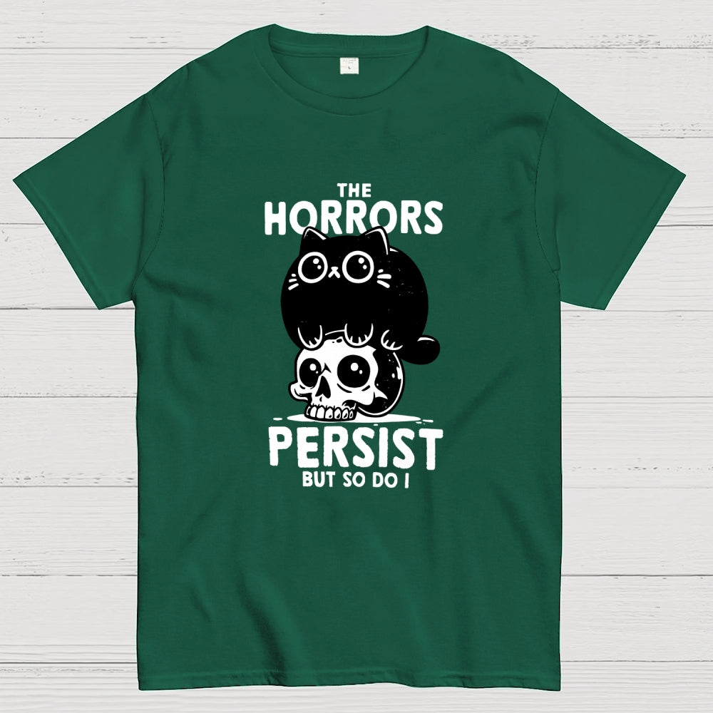 The Horror Survivor - Fat Cat  T-Shirt