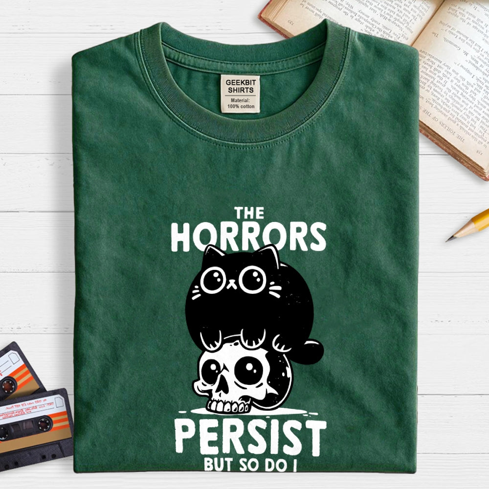 The Horror Survivor - Fat Cat  T-Shirt