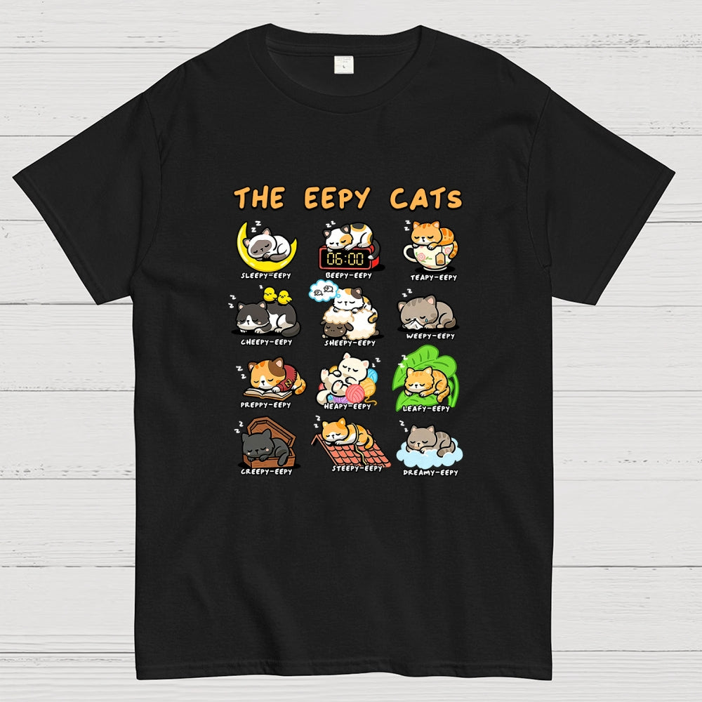 The Eepy Cats  T-Shirt