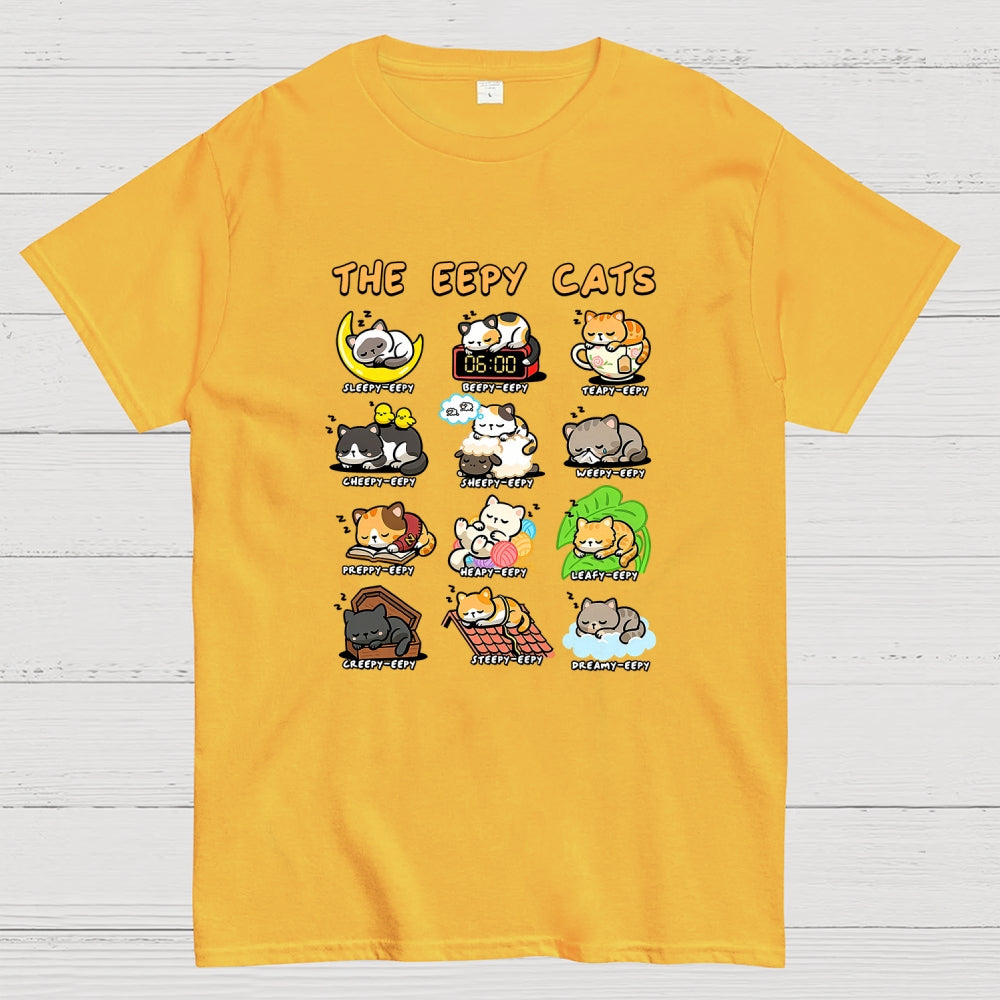 The Eepy Cats  T-Shirt