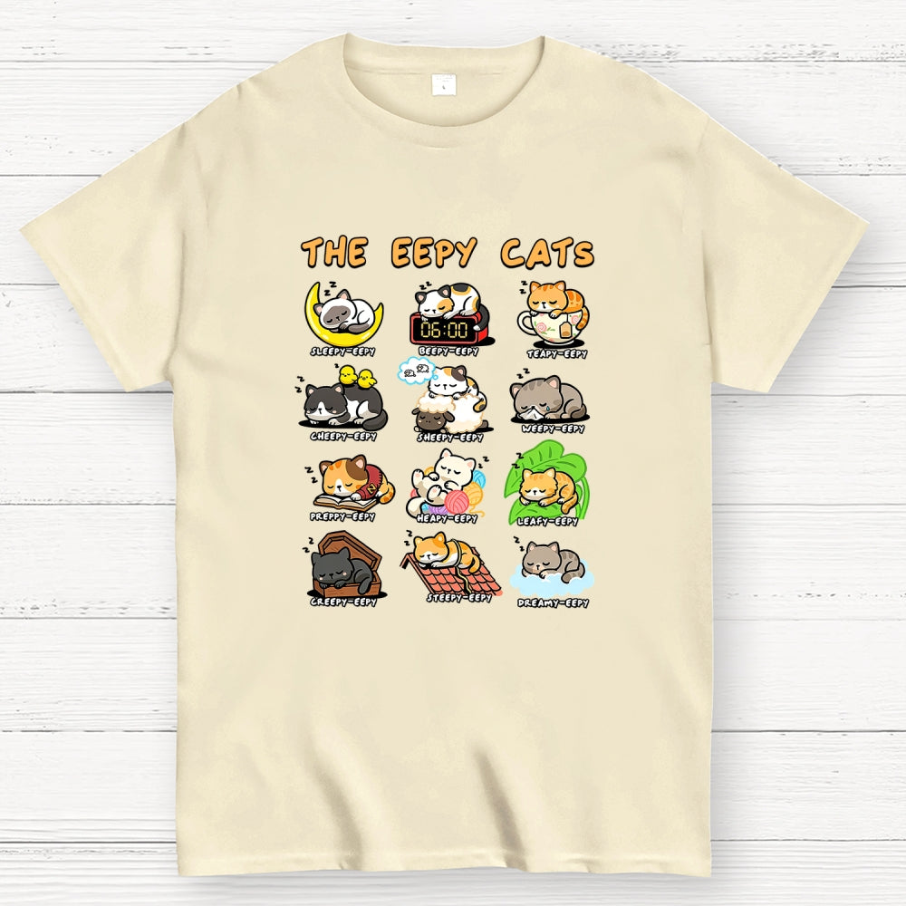 The Eepy Cats  T-Shirt