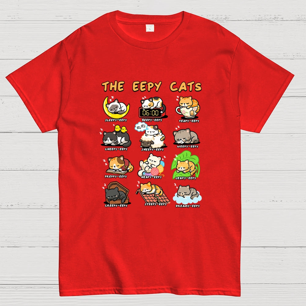 The Eepy Cats  T-Shirt