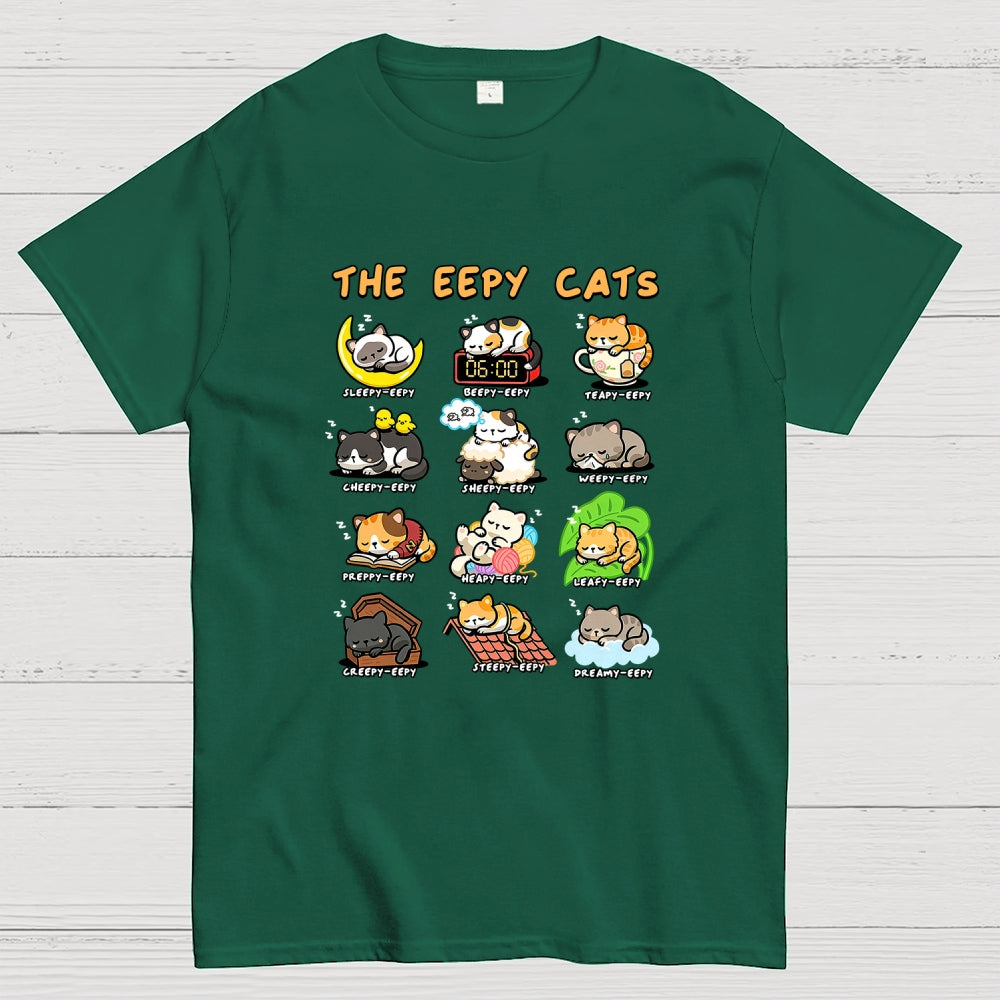 The Eepy Cats  T-Shirt