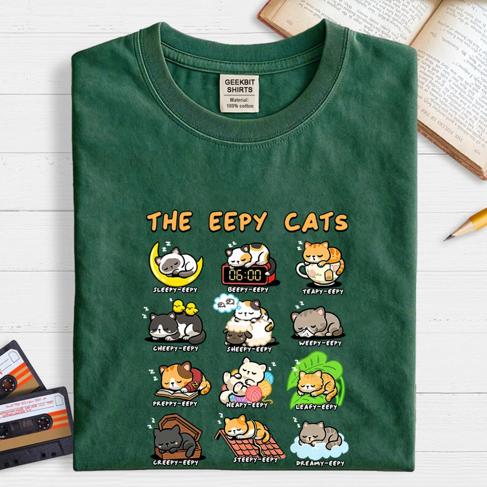 The Eepy Cats  T-Shirt
