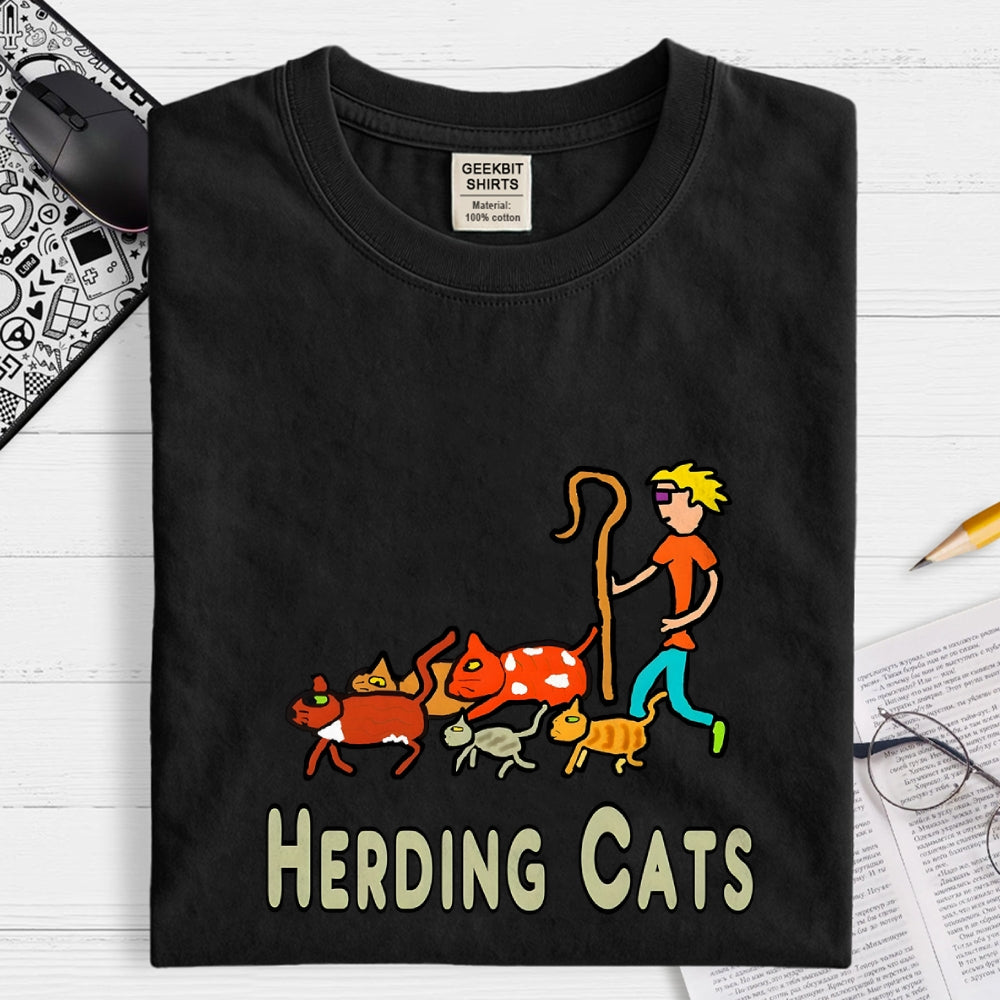 Herding Cats  T-Shirt