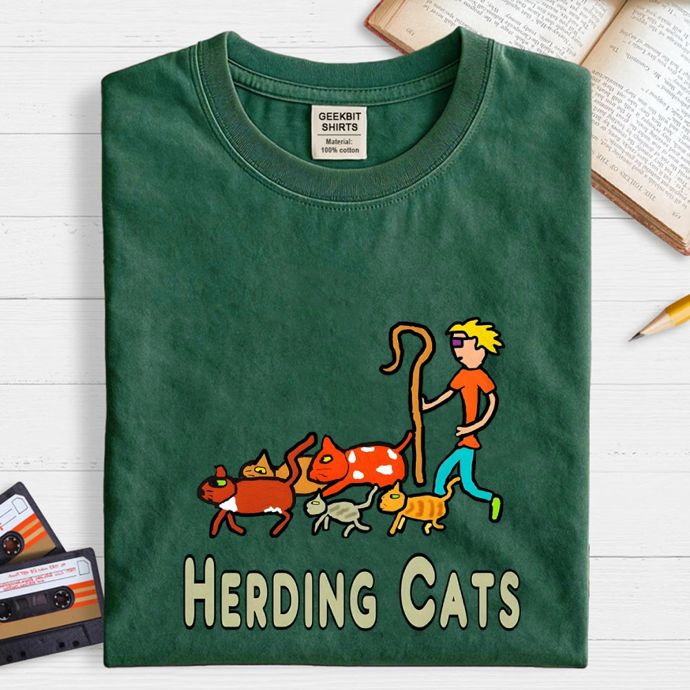 Herding Cats  T-Shirt