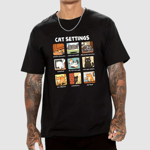 Cat Settings  T-Shirt