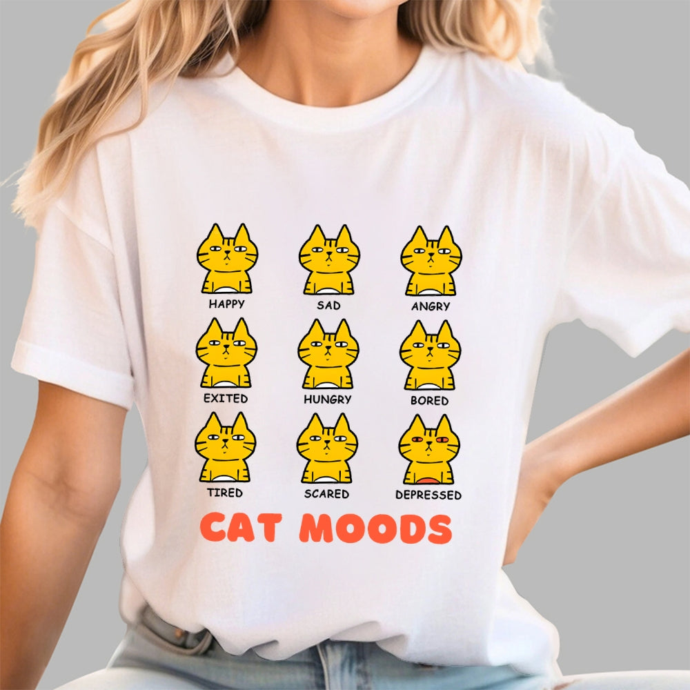 Cat Moods  T-Shirt