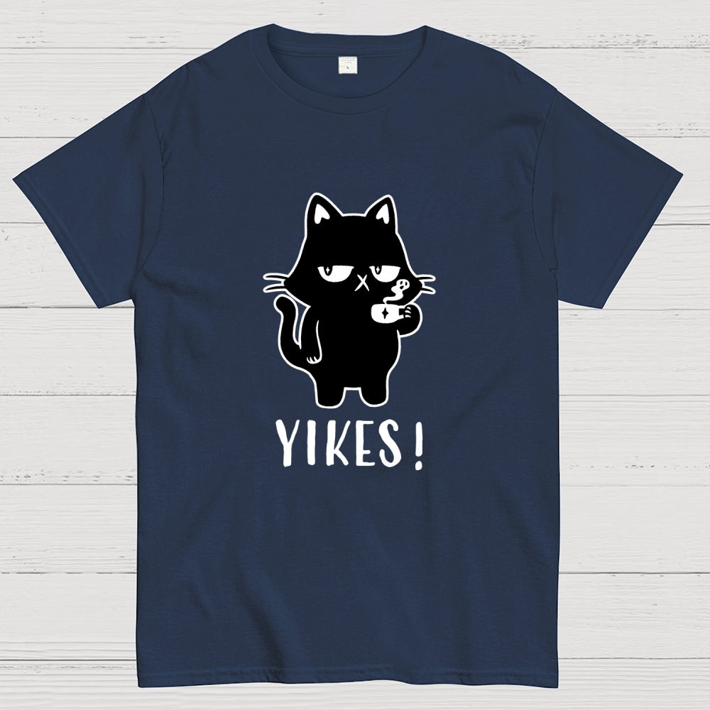 Yikes! Black Cat  T-Shirt