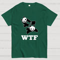 Wtf Panda Chainsaw Art Print  T-Shirt