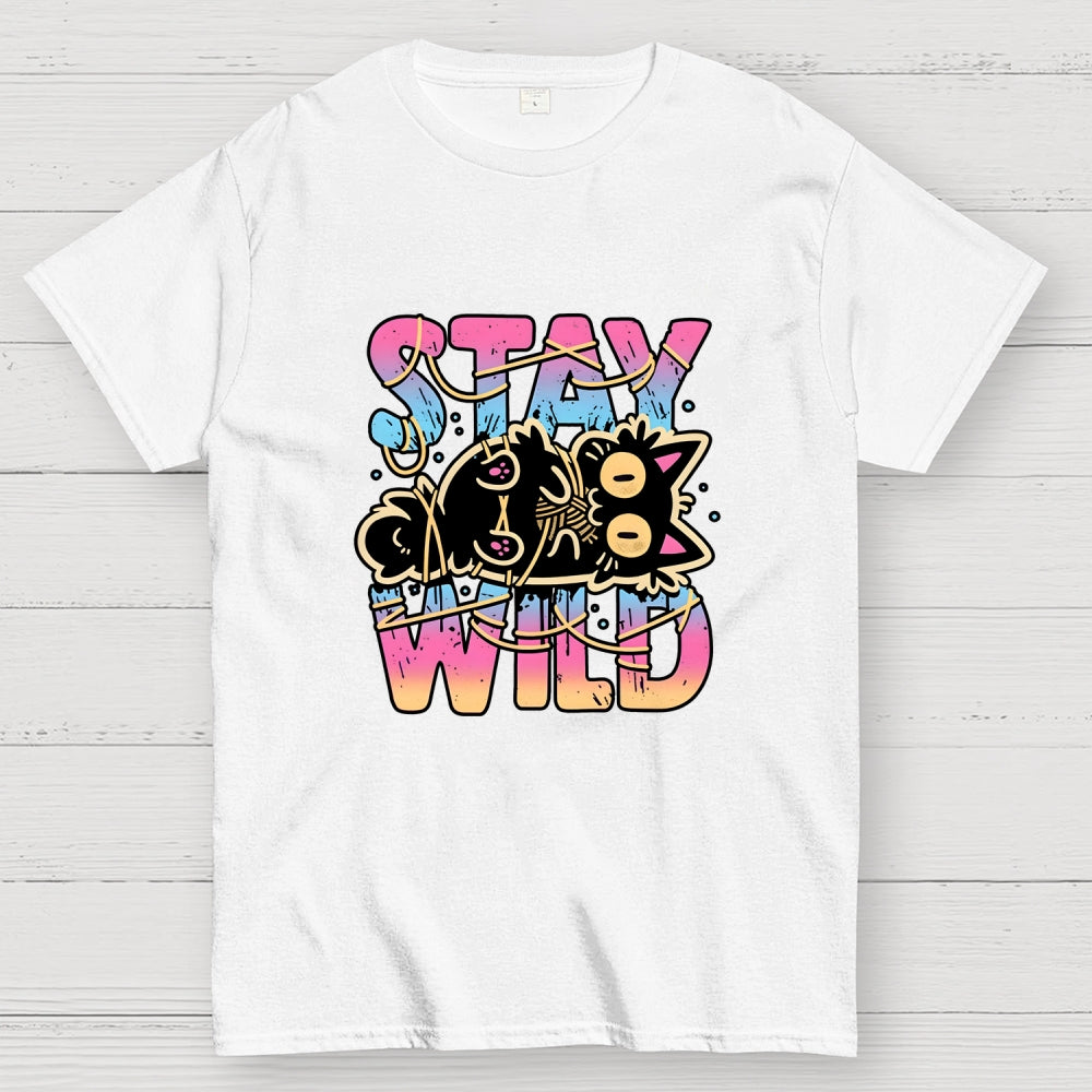 Wrapped In Chaos Cat  T-Shirt