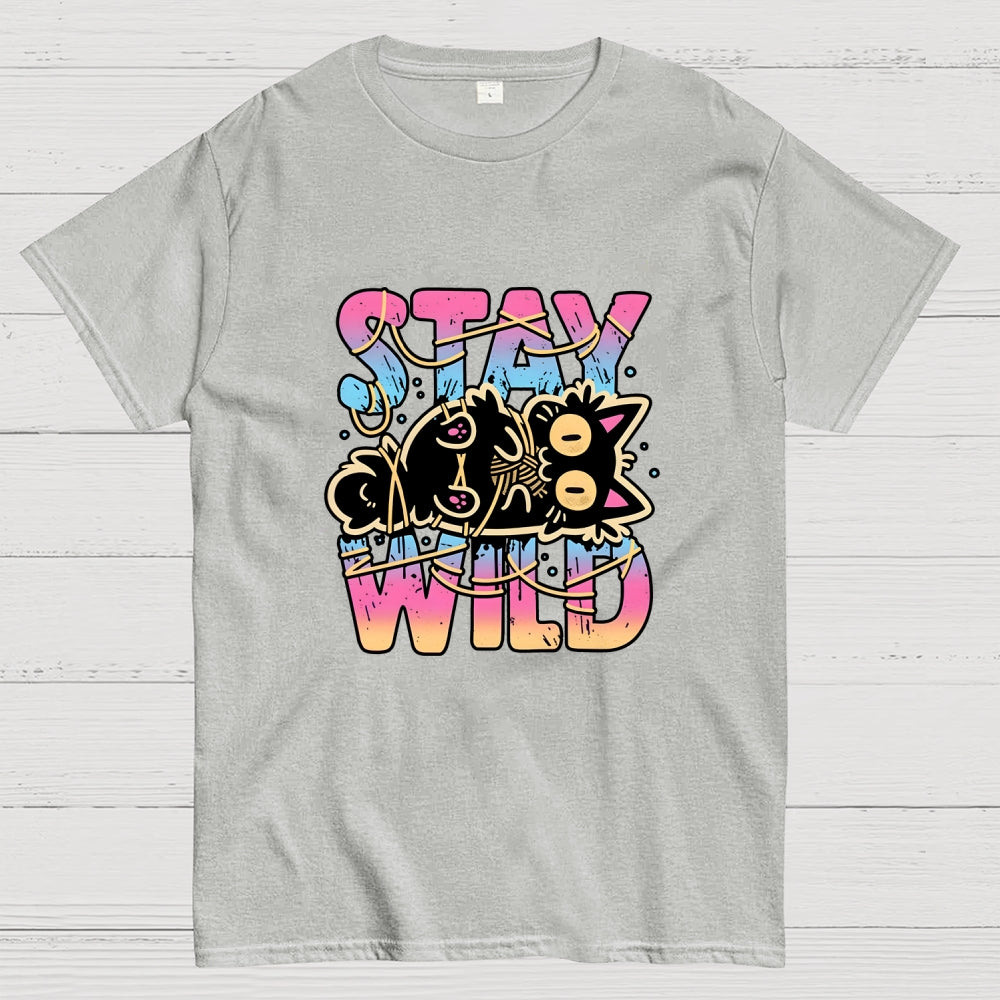 Wrapped In Chaos Cat  T-Shirt