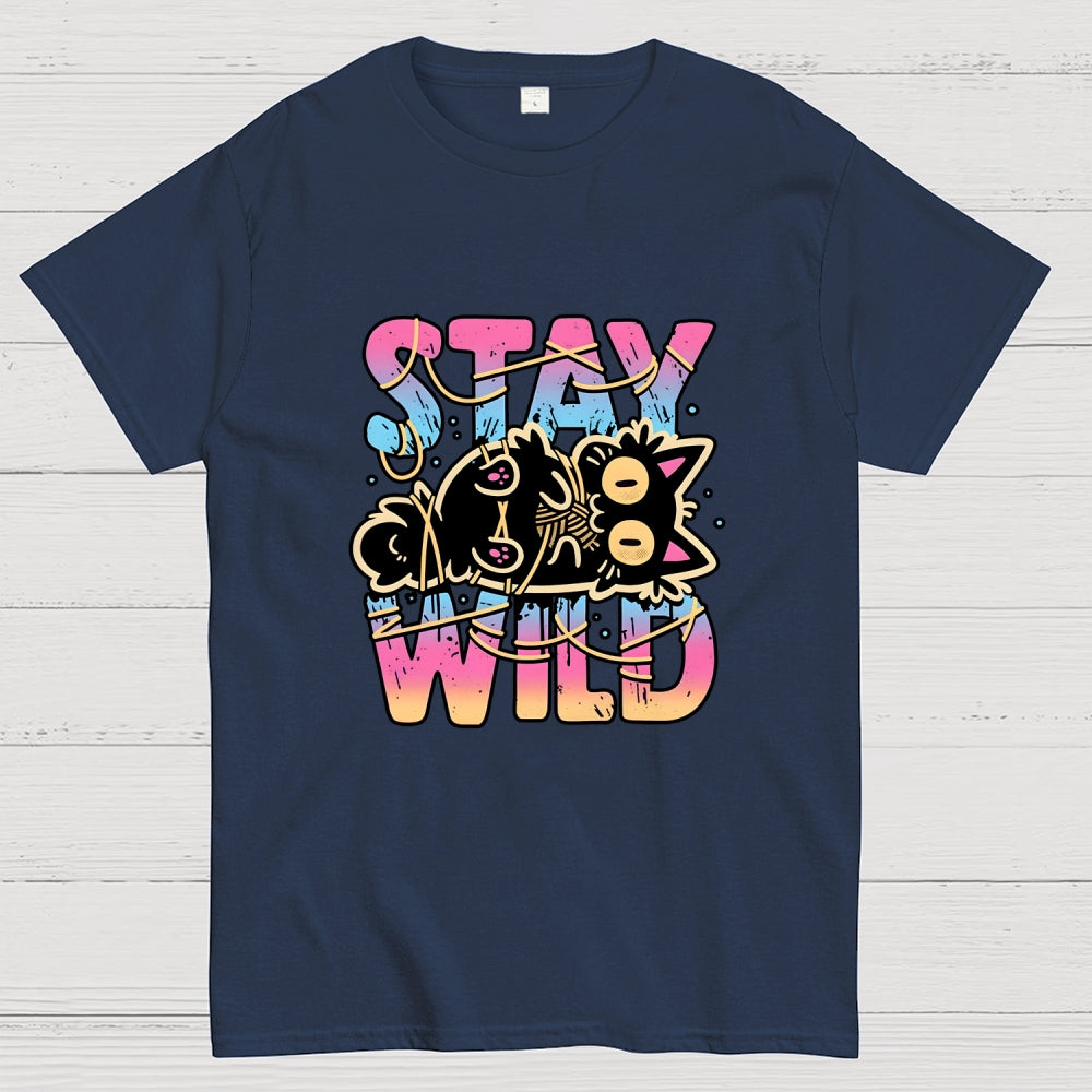 Wrapped In Chaos Cat  T-Shirt