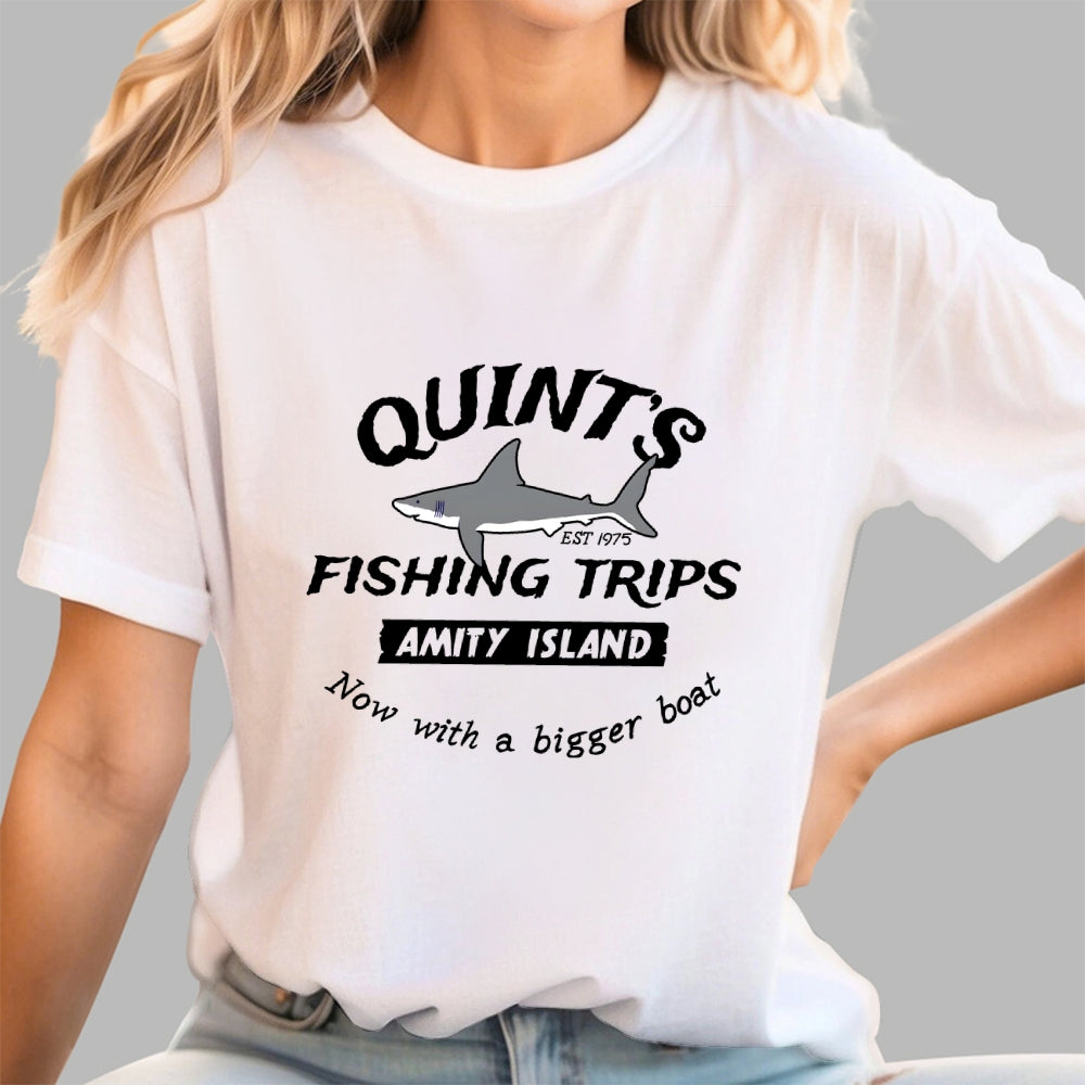 Quint's Fishing Trips Amity Island  T-Shirt