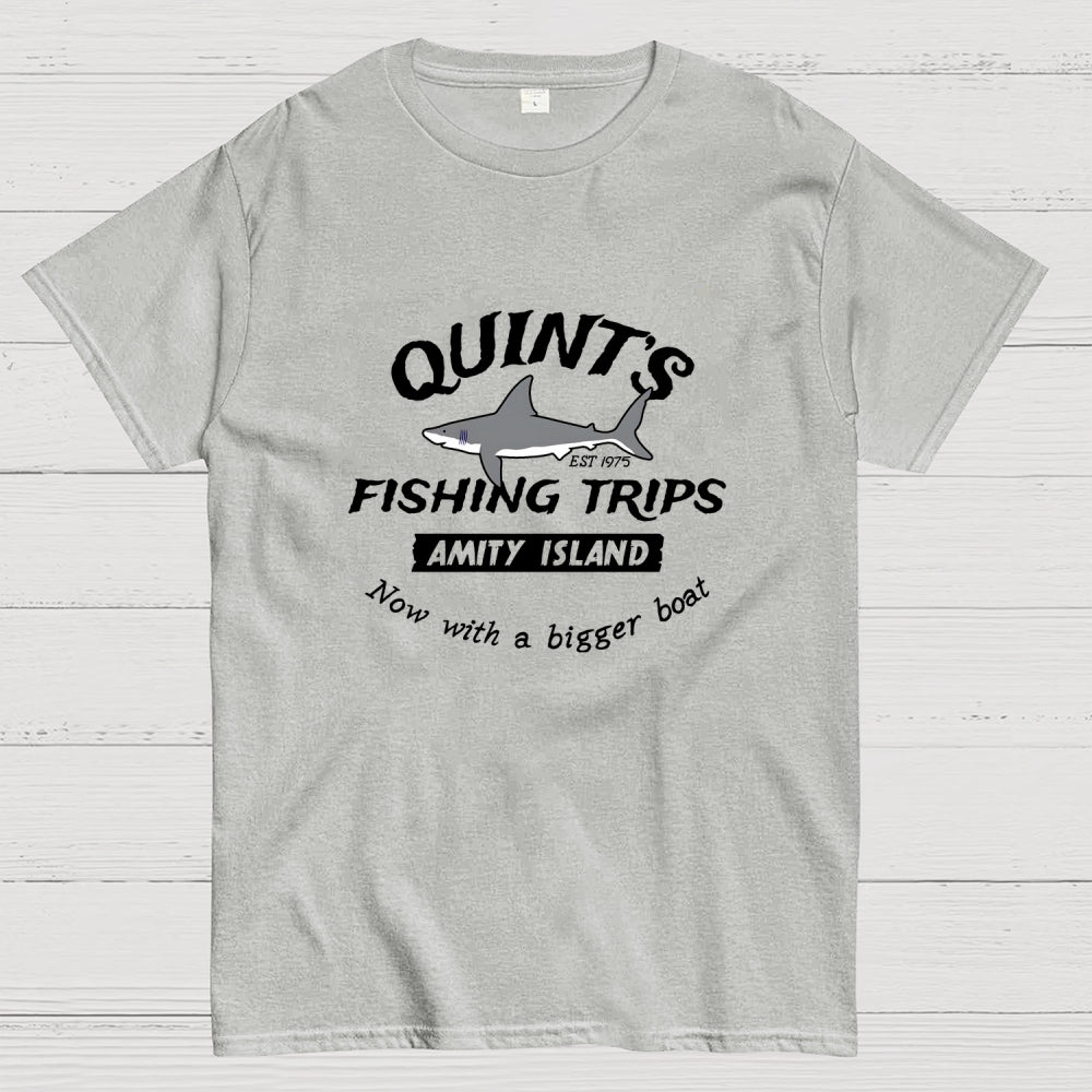 Quint's Fishing Trips Amity Island  T-Shirt