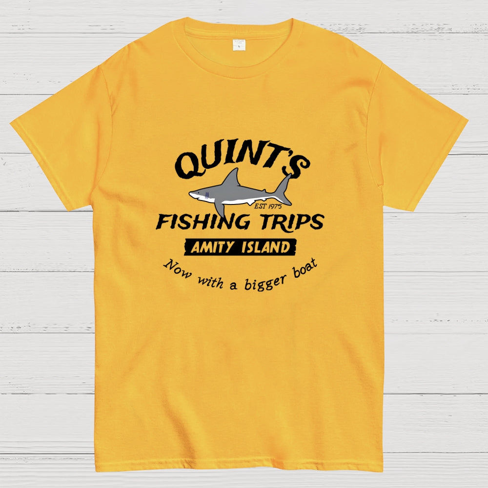 Quint's Fishing Trips Amity Island  T-Shirt